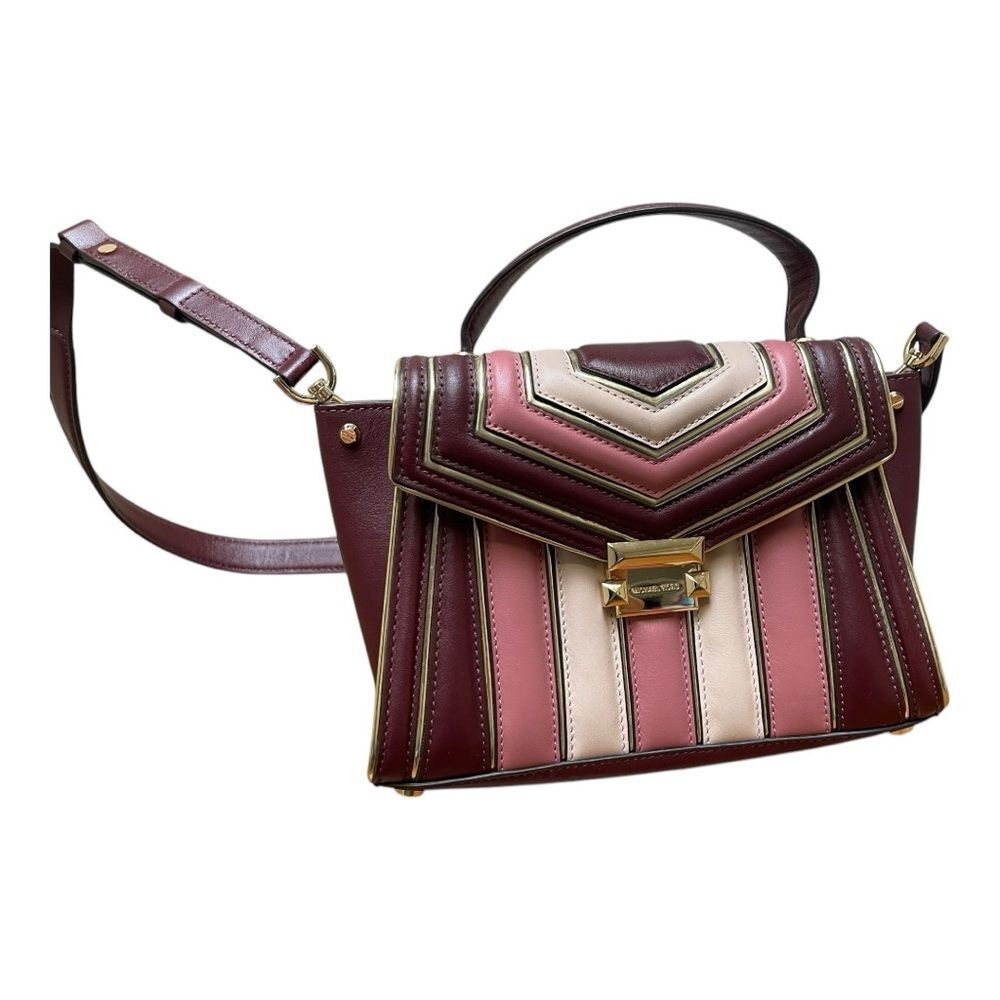 Michael Kors Multicolor Chevron Crossbody Bag
